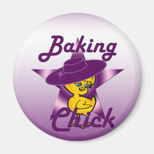Baking Chick #9 Magnet