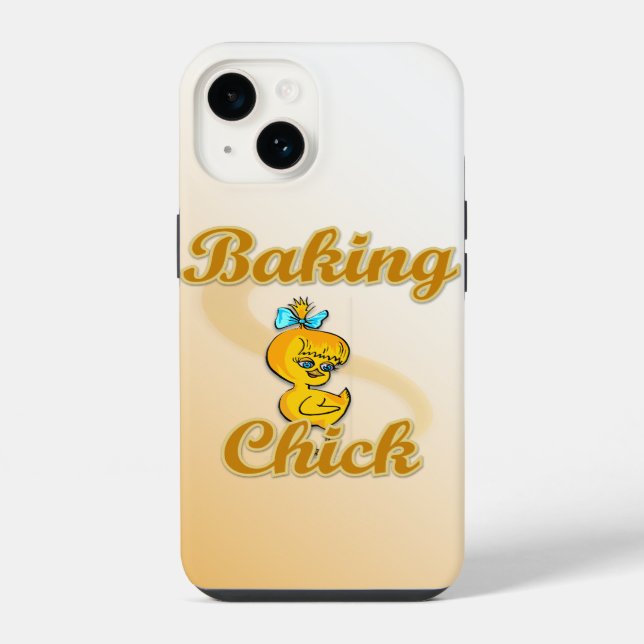 Baking Chick iPhone Case (Back)