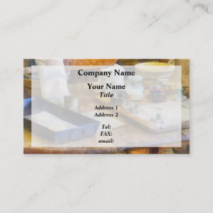 Baking Cookies Business Card