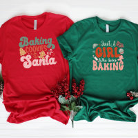 Baking Cookies for Santa Personalised Holiday