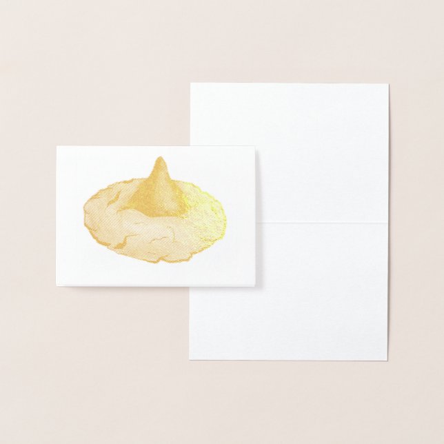 Baking Foodie Peanut Butter Blossom Cookie Foil Card (Display)
