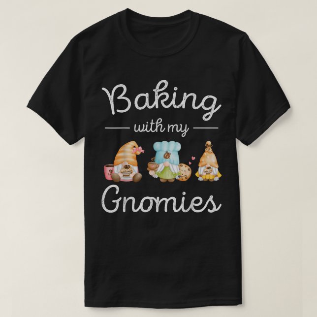 Baking Gnomes Women Gnome Baker  T-Shirt (Design Front)