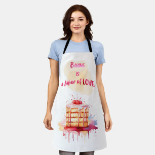 Baking Is A Labour of Love Apron