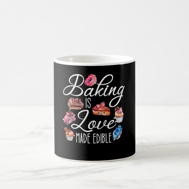 baking is love edible coffee mug (Center)