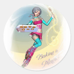 Baking Is Magic sticker