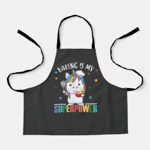 Baking Is My Superpower Sweet Unicorn Bakes Baby B Apron