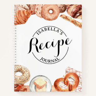 Baking Love Customisable Recipe Book