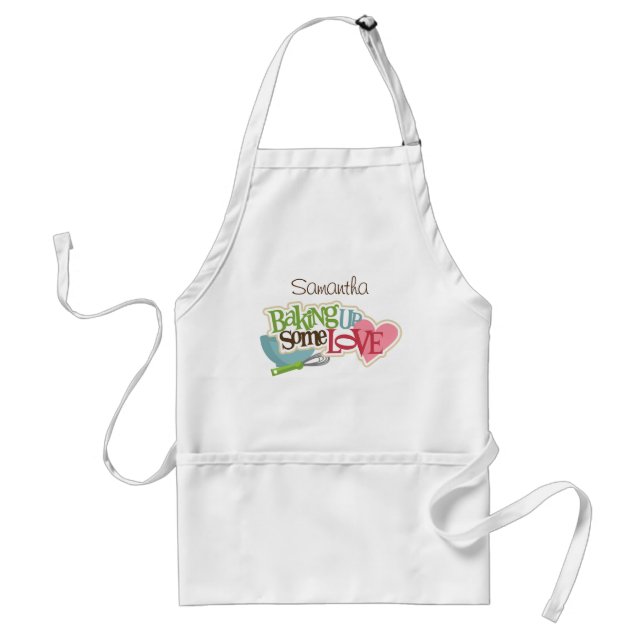 Baking Love Standard Apron (Front)