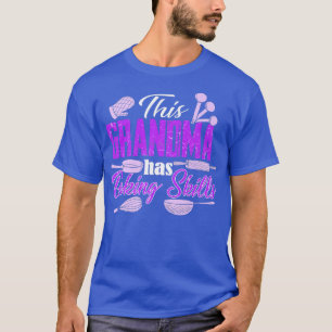 Baking Lover Funny Grandmother Baker Grandma 526 T-Shirt