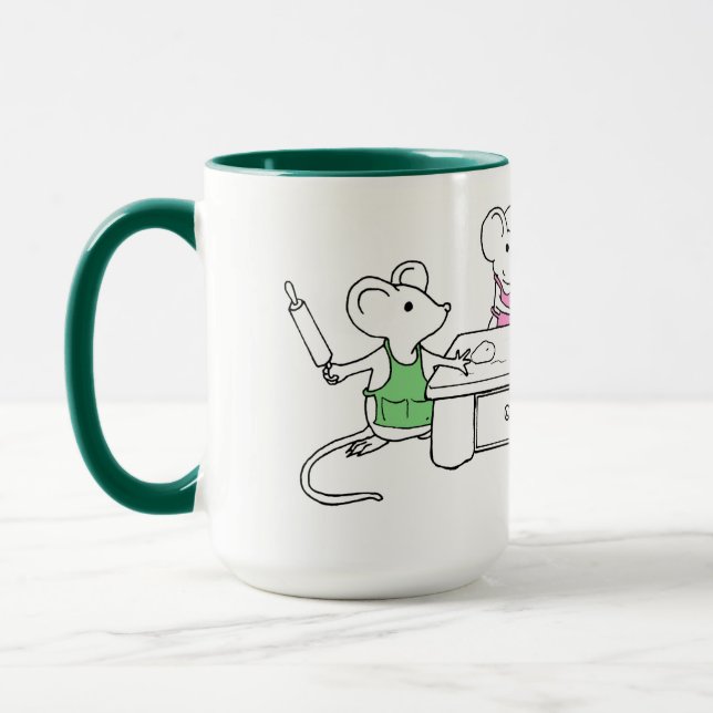 Baking Mice Mug (Left)