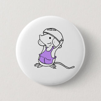 Baking Mouse Purple Button