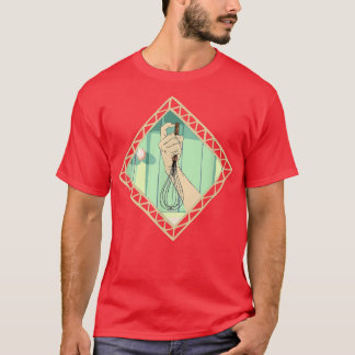 Baking Muffins Cookie Cupcakes Whisk Whisking - Ba T-Shirt