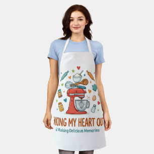 Baking My Heart Out & Making Delicious Memories  Apron