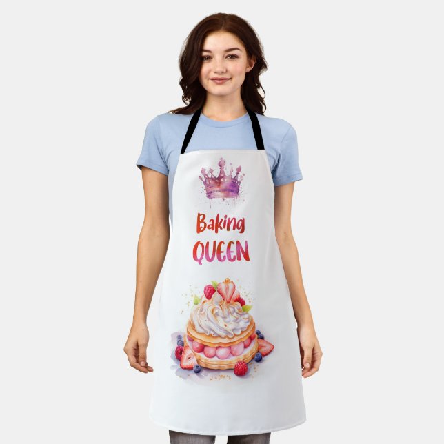 Baking Queen Apron (Worn)
