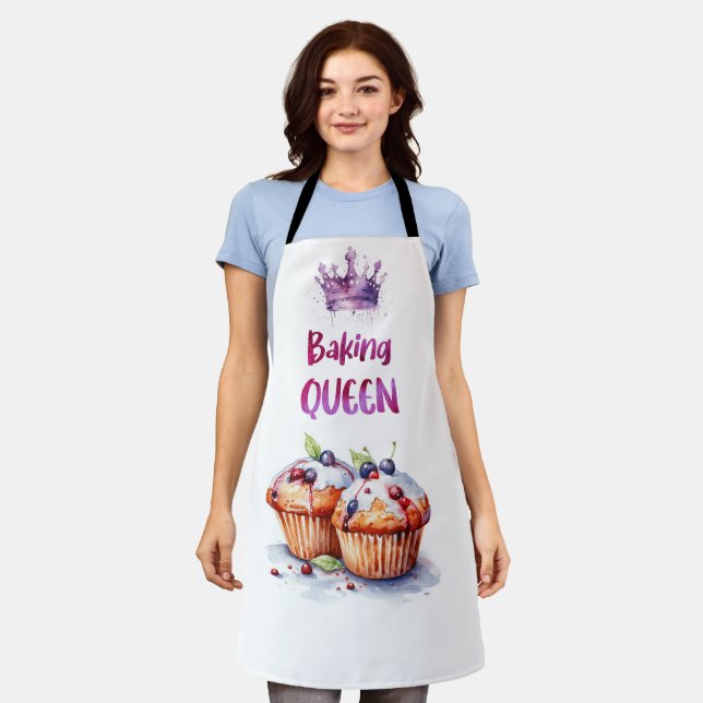 Baking Queen Apron (Worn)