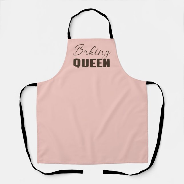 Baking queen - baking lover apron (Front)