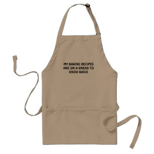 Baking Recipes Knead to Know Basis Standard Apron