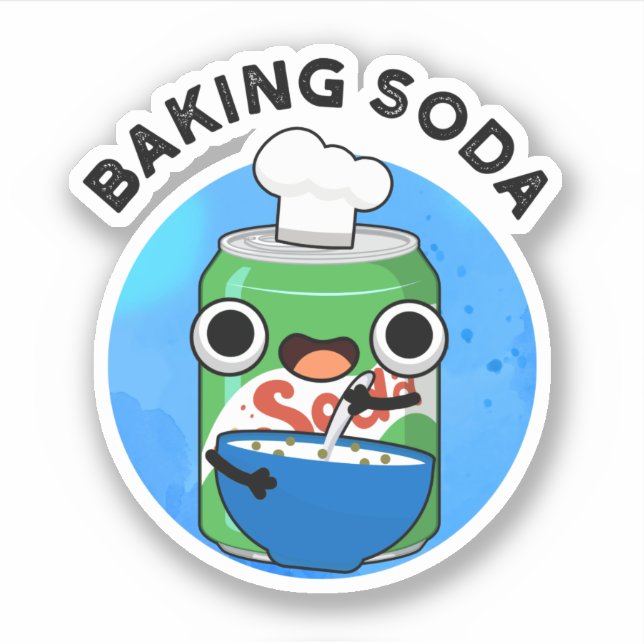 Baking Soda Funny Soda Pop Pun  (Front)