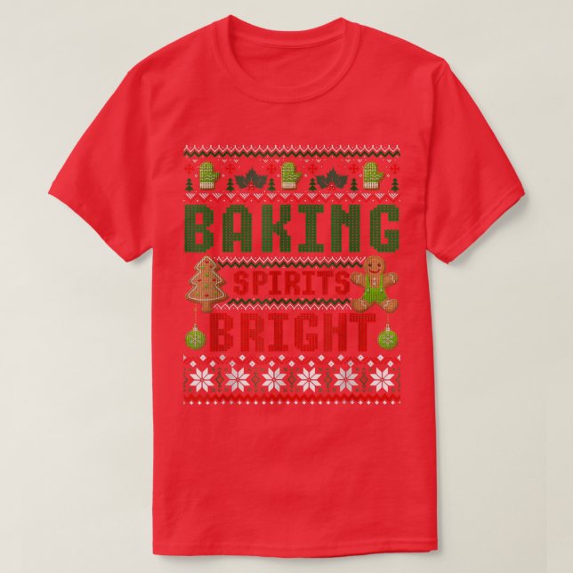 Baking spirits bright 636 T-Shirt (Design Front)