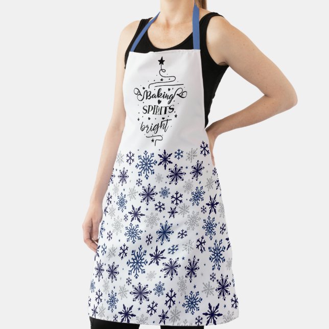 Baking Spirits Bright Christmas  Apron (Insitu)
