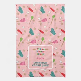 Baking Spirits Bright Christmas Kitchen Towel