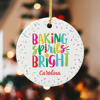 Baking Spirits Bright Colourful Sprinkles Christma