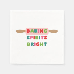 Baking Spirits Bright Cookie Exchange Napkins