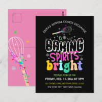 Baking Spirits Bright Cookie Exchange Party 