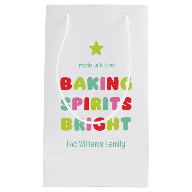 Baking Spirits Bright Gift Bag (Front)