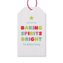 Baking Spirits Bright Gift Tags