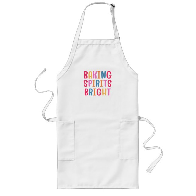 BAKING SPIRITS BRIGHT LONG APRON (Front)