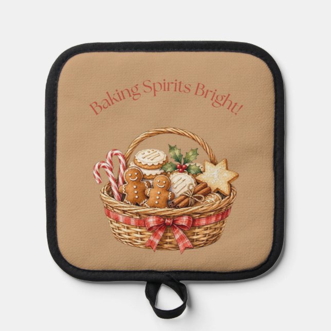 Baking Spirits Bright Pot Holder (Front)