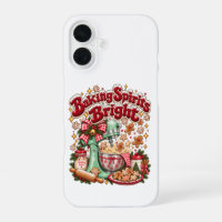 Baking Spirits Bright Retro Christmas Gingerbread