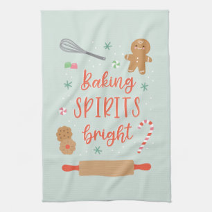 Baking Spirits Bright Tea Towel