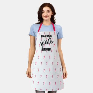 Baking Spirits Brights Christmas Apron