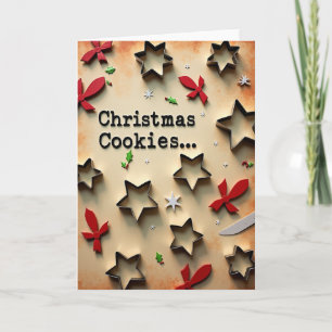 Baking Star Christmas Card