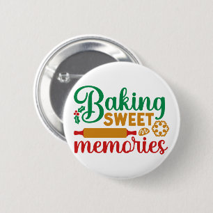Baking Sweet Memories 6 Cm Round Badge
