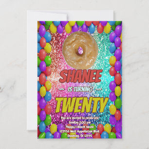 Baking Sweet Tooth Dessert Fun Party Invite