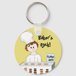 Baking Time Key Ring