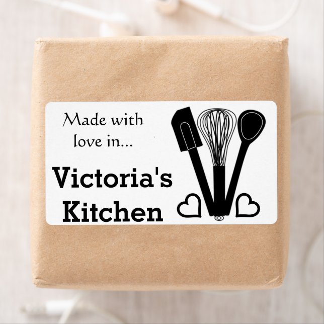 Baking Tools Personalised Name (Insitu)