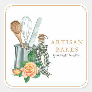 Baking Utensils Bakery Baker Product Labels