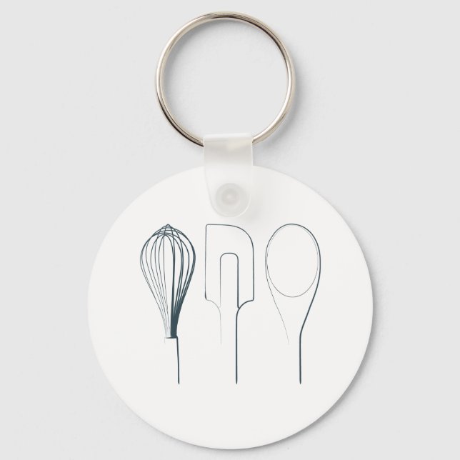 Baking Utensils Key Ring (Front)