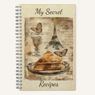 Baklava Ephemera Collage Art Notebook