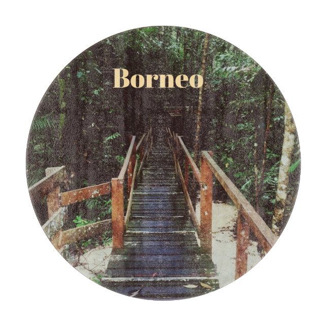 Bako National Park - Borneo Cutting Board (Front)