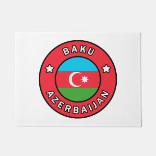 Baku Azerbaijan Doormat