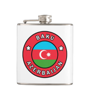 Baku Azerbaijan Hip Flask