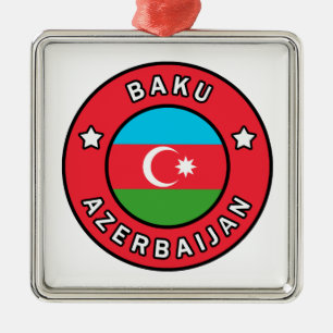 Baku Azerbaijan Metal Ornament