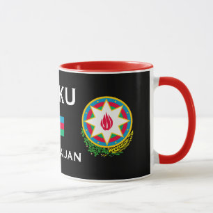 Baku* Azerbaijan Mug   Bakı Azərbaycan Fincan