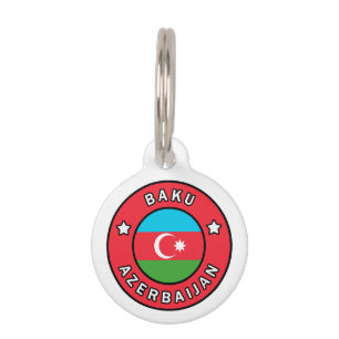Baku Azerbaijan Pet Tag