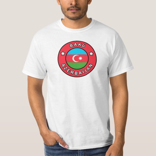 Baku Azerbaijan T-Shirt (Front)